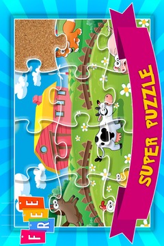 Farm Animal Puzzle Free游戏截图3