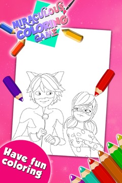 Ladybug Coloring Game For Kids游戏截图2