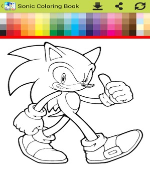 Sonic Coloring Book游戏截图4