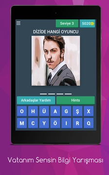 Vatanım Sensin Bilgi Yarışması游戏截图2