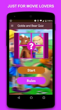 Goldie and Bear Quiz游戏截图4