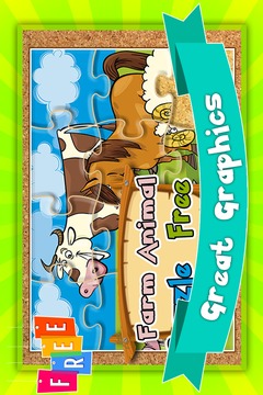 Farm Animal Puzzle Free游戏截图5
