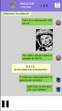 AstroChat Mujeres Espaciales游戏截图2