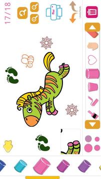 Coloring Animals For Kids游戏截图1