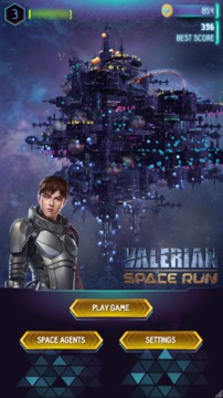 Valerian Space Run adventure 3D游戏截图4