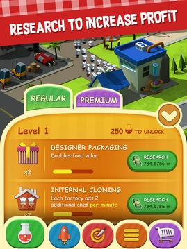 Idle Food Tycoon - Burger Clicker Games游戏截图4