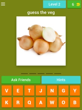 Vegetable Quiz Game 2018游戏截图4