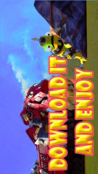 Machine Dino Jump trux Adventure Game游戏截图2