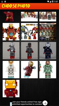 Puzzle Lego IronMan游戏截图4