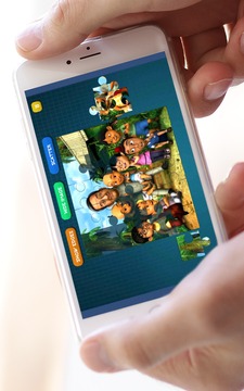 Jigsaw Kids Upin游戏截图4