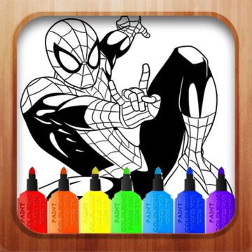 Learn spiderman coloring by fans游戏截图4