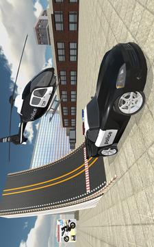 Police Car Stunt Simulation 3D游戏截图1