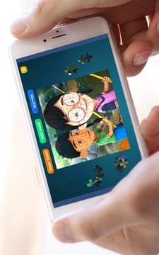 Jigsaw Kids Upin游戏截图1