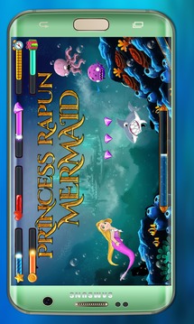 Mermaid Rapunzel in wonderland: Mermaid adventure游戏截图1