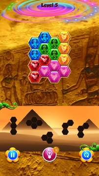 Diamond Hexa Block Puzzle游戏截图1