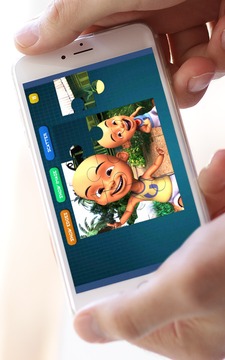 Jigsaw Kids Upin游戏截图5