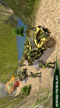 Army Truck Driving Simulator: Army off road Driver游戏截图2