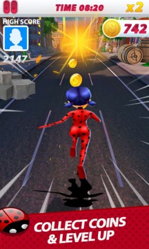 Miraculous Adventure Ladybug Rush 3D ***游戏截图5