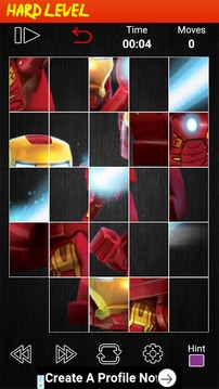 Puzzle Lego IronMan游戏截图1