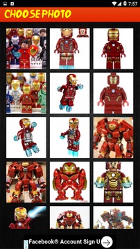 Puzzle Lego IronMan游戏截图5