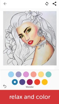 Adult Coloring Book游戏截图4