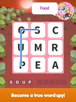 Emma Word Finder - word search game for the family游戏截图1