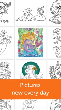 Mermaids: Coloring Book for Adults游戏截图5