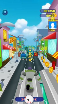 Super Buzz lightyear Toy Adventure Subway story游戏截图3