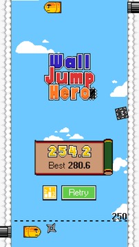 Wall Jump Hero游戏截图1