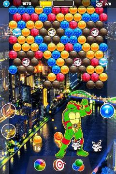 Super Turtles Hero Bubble Shooter游戏截图3