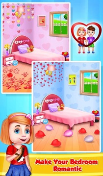 Valentine Room Decoration游戏截图3