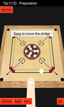 Karambol-Carom Offline 3D游戏截图2