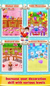 Valentine Room Decoration游戏截图2