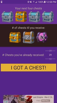 Clash Chest Tracker游戏截图1