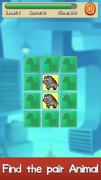 Memory Animal Learning - Training Kid Brain Game游戏截图2