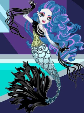 Ghouls Fashion Style Monsters Makeup Dress up游戏截图1