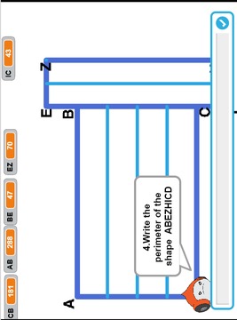 Area and Perimeter of compound shapes游戏截图4