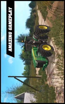 Heavy Duty Tractor: Simulator Farm Builder Game 3D游戏截图2