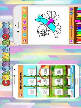 Coloring Animals Book for Kids游戏截图1