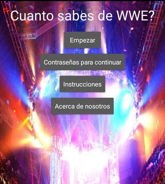 Quiz de WWE en español游戏截图5