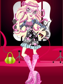 Ghouls Fashion Style Monsters Makeup Dress up游戏截图2