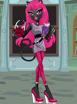 Ghouls Fashion Style Monsters Makeup Dress up游戏截图4