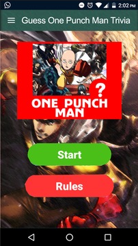 Guess One Punch Man Trivia Quiz游戏截图4