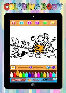 Coloring Animals Book for Kids游戏截图2