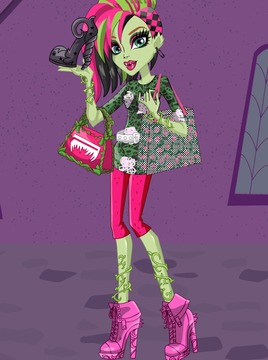 Ghouls Fashion Style Monsters Makeup Dress up游戏截图3