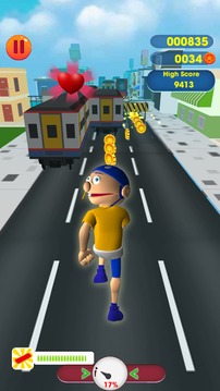 Super jeffy The Puppet Subway Run游戏截图3