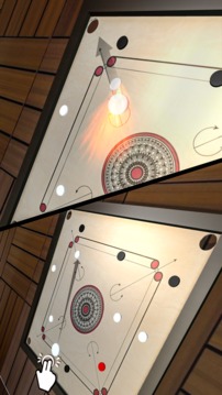 REAL CARROM BOARD 3D 2018游戏截图1