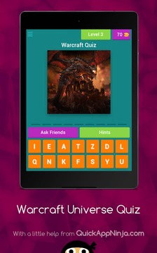 Warcraft Universe Quiz游戏截图4