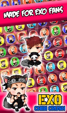 EXO Chibi Crush游戏截图1