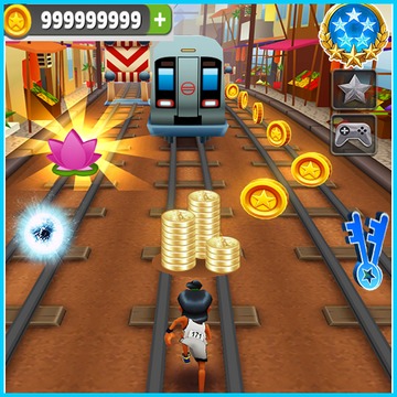 Old Subway Surf: Rush Hours Run 2游戏截图3